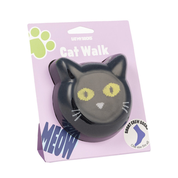 Socken Katze - CAT WALK Socks, schwarz