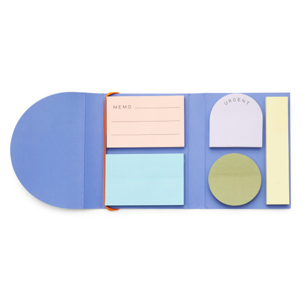 Notizzettel Set STICKY NOTES - 5 Haftnotizzettel je 70 Blatt