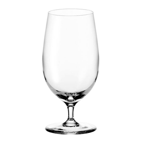 Elegantes Bierglas für den Alltag - das bauchige Glas CIAO+ von LEONARDO DESIGN.
