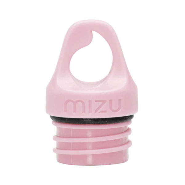 LOOP CAP rosa von MIZU. Trinkflaschendeckel soft pink mit integrierten Haltering.