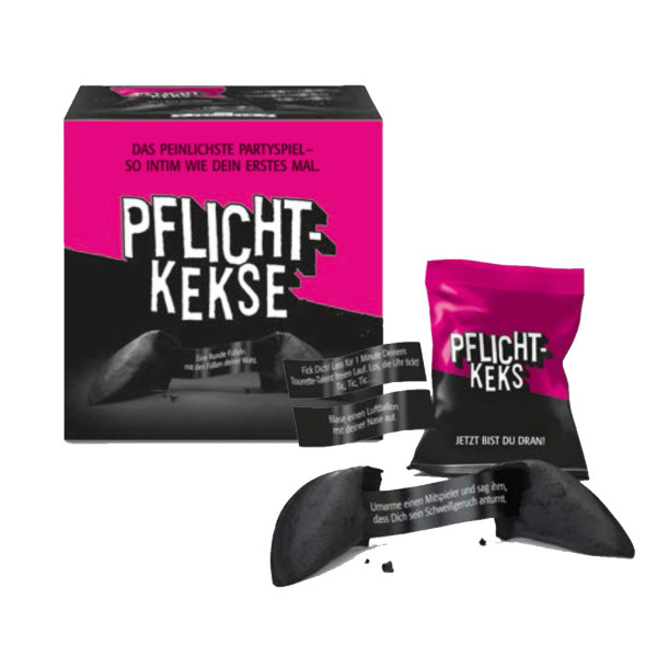 Pechkekse Wahrheit oder Pflicht - peinliches Partyspiel - gemeine Glückskekse mit bitterbösen Inhalt - intime Fragen, gemeine To-Does ...