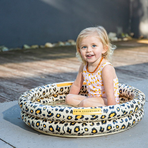 Baby Pool mini LEOPARD 60 cm - beige