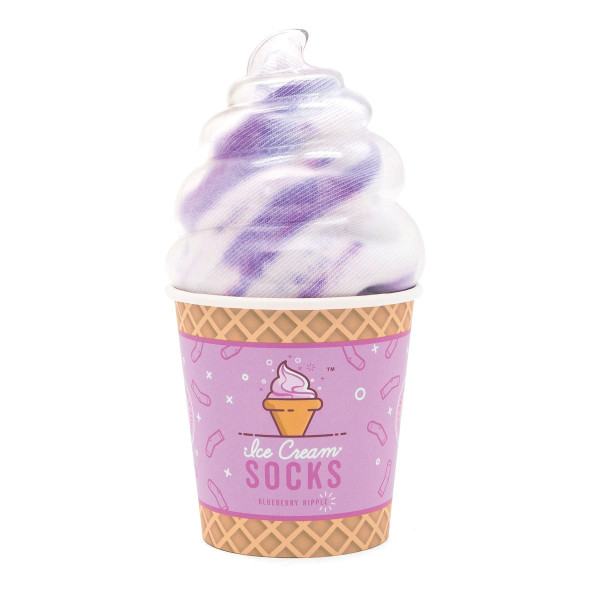 ICE CREAM Socks Blueberry von luckies design
