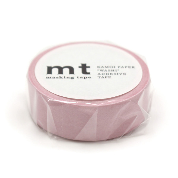 mt masking tape Papier-Klebeband in pastelligen rose (helles rosa). Japansiches Washitape aus Reispapier - Original