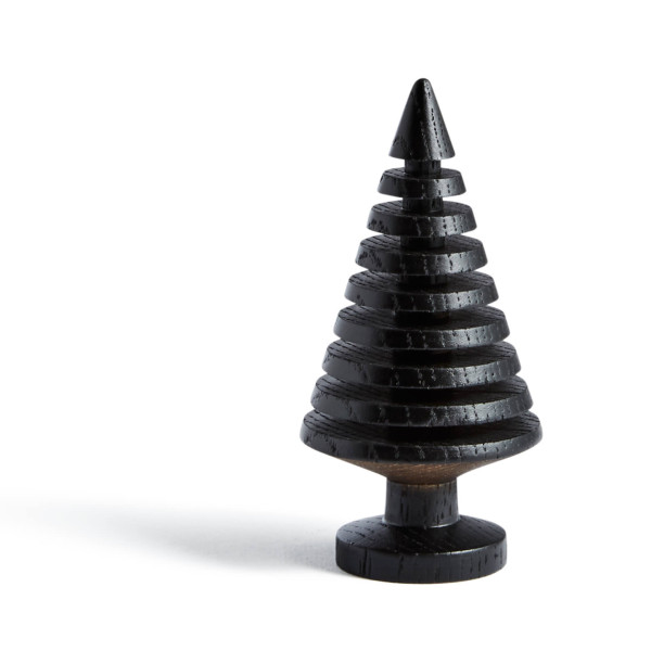 Tannenbaum TREE BRANCHES 10 cm, Eichenholz schwarz gebeizt - THE OAK MAN - Weihnachtsbaum, Weihnachtsdekoration - Design