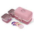 Rosarote Kinderlunchbox blush MB TRESOR von monbento. Lunchbox pastell rosé - mit Fächern, Auslaufsicher, Unterteilungen, BPA-frei ... Lunchbox für Kinder