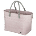 Große Tasche ST. TROPEZ in nude von Handed By. Shopper in zartem rosa. Fair produziert. Badetasche, Strandtasche, ...