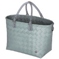 Große Tasche SAINT TROPEZ von Handed By - greyish green. Shopper in graugrün - Badetasche, Strandtasche ...