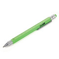 Multitasking Design Kugelschreiber von TROIKA - neon grün.