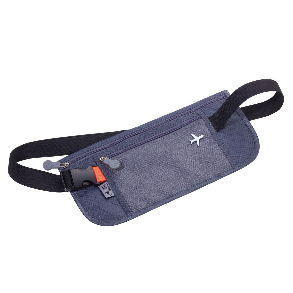YOVERGA Gürteltasche Grau – Wasserdicht, 7-in-1 Organisation, Verstellbarer Hüftgurt