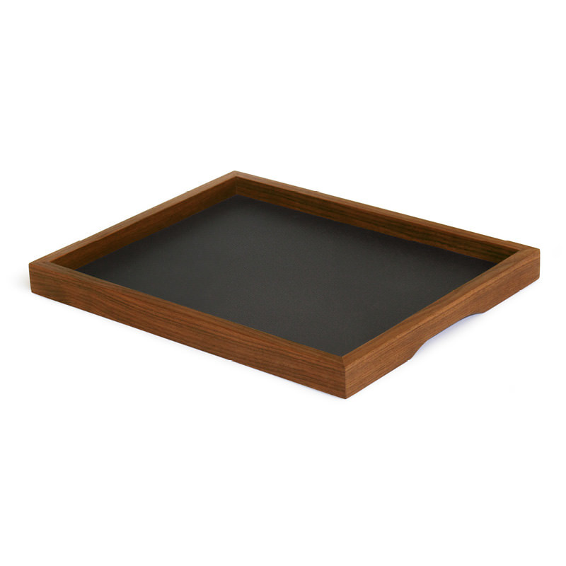 Holz BASIC, Nussbaum - Tablett Serviertablett