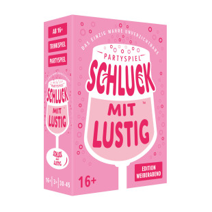 Für lustige Partys und gesellige Abende und Freundinnen! SCHLUCK MIT LUSTIG - Weiberabend, dass originelle Trink- und Partyspiel von Kylskapspoesi.