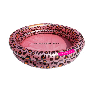 LEOPARD ROSE GOLD Minipool von Swim Essentials - Rosa Babypool mit pinkem Leoparden Print.